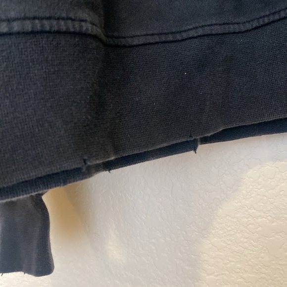 The Kooples Screen Printed Black Crewneck Leopard Sweatshirt - Picture 8 of 10